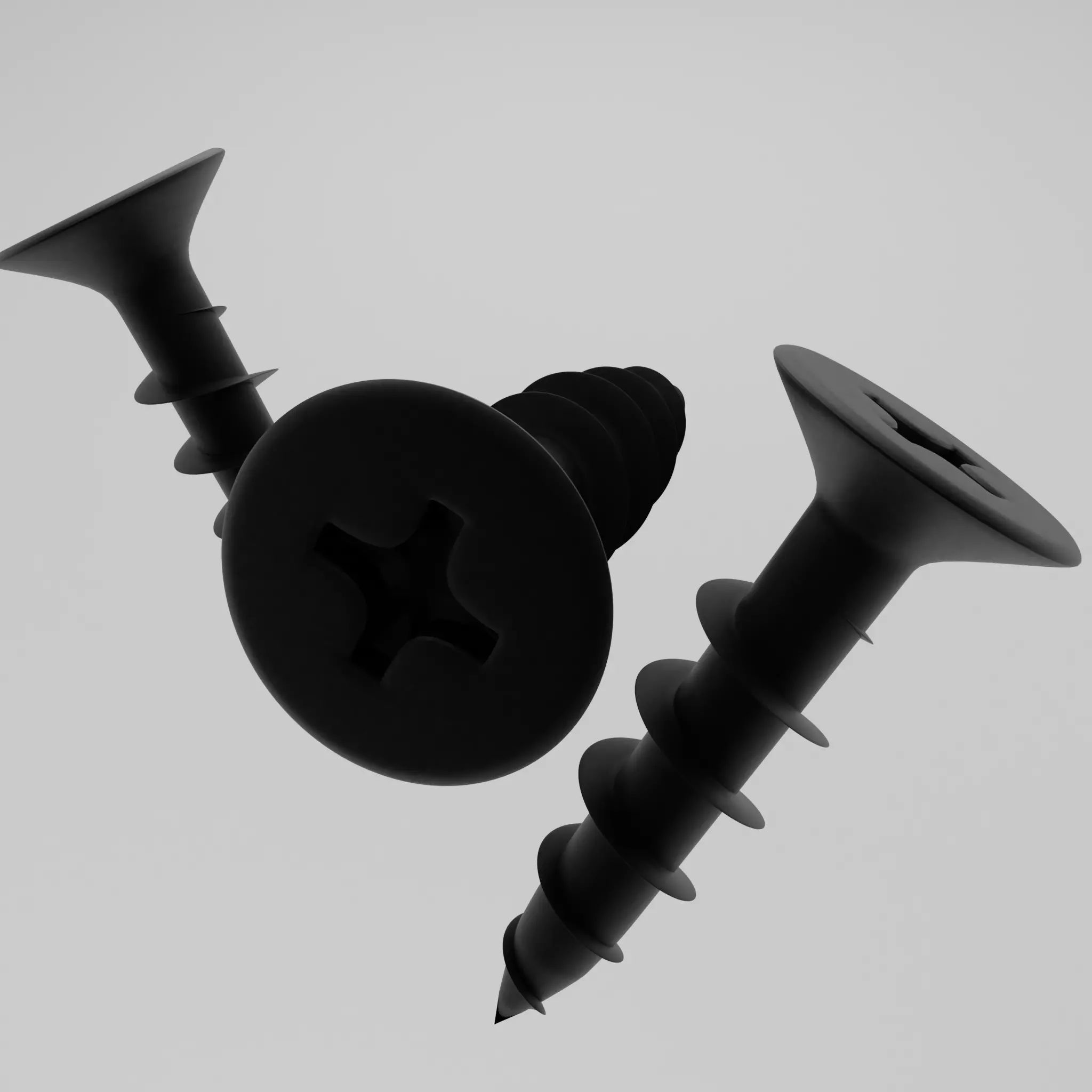 Super Grip Premium Quality SS self Tapping Screw 3D model_0