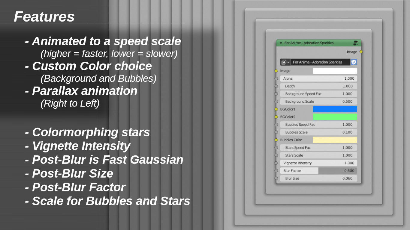 For Anime - Adoration Sparkles - Post Processing Nodegroup 3D model_2