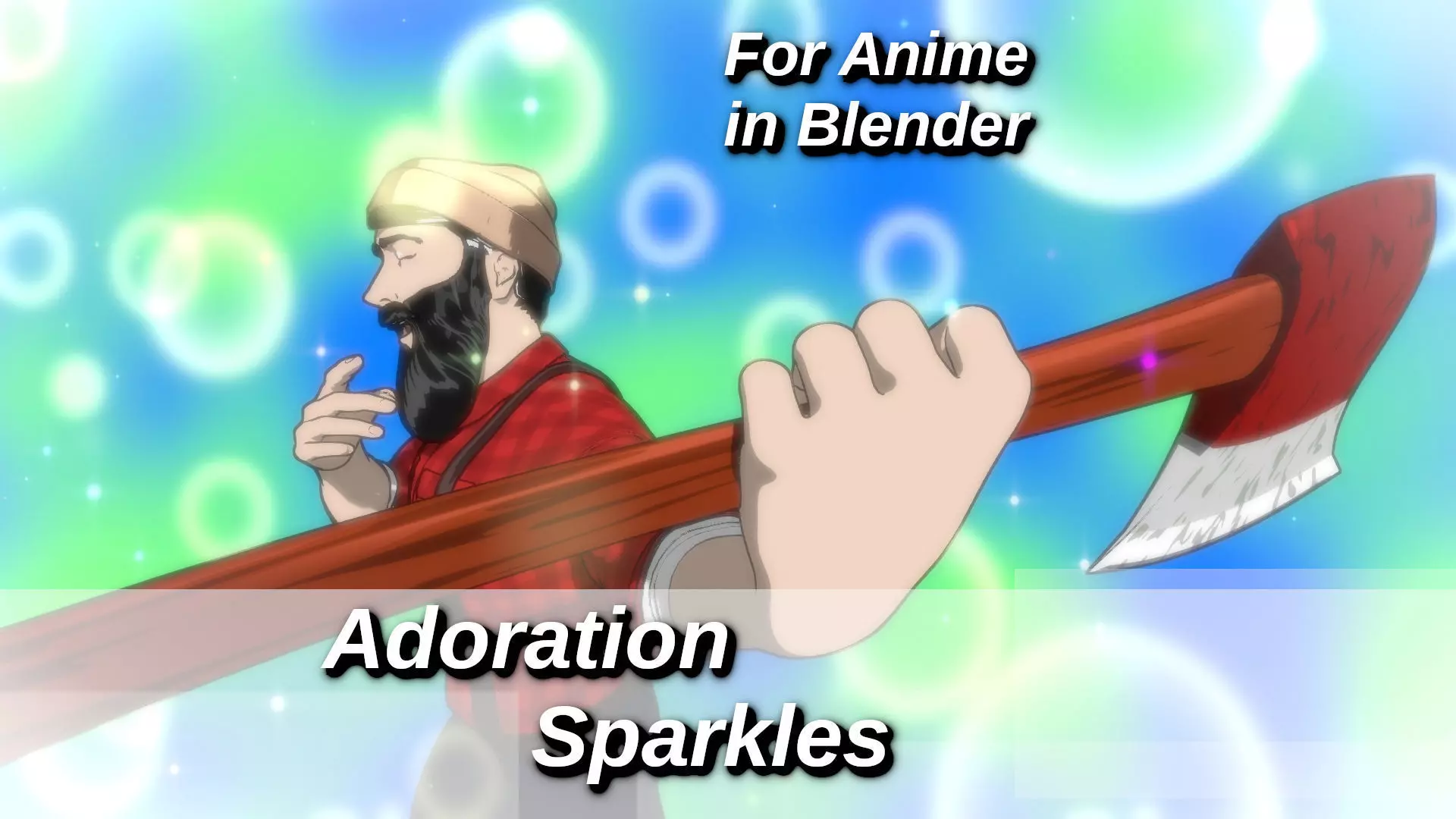 For Anime - Adoration Sparkles - Post Processing Nodegroup 3D model_0
