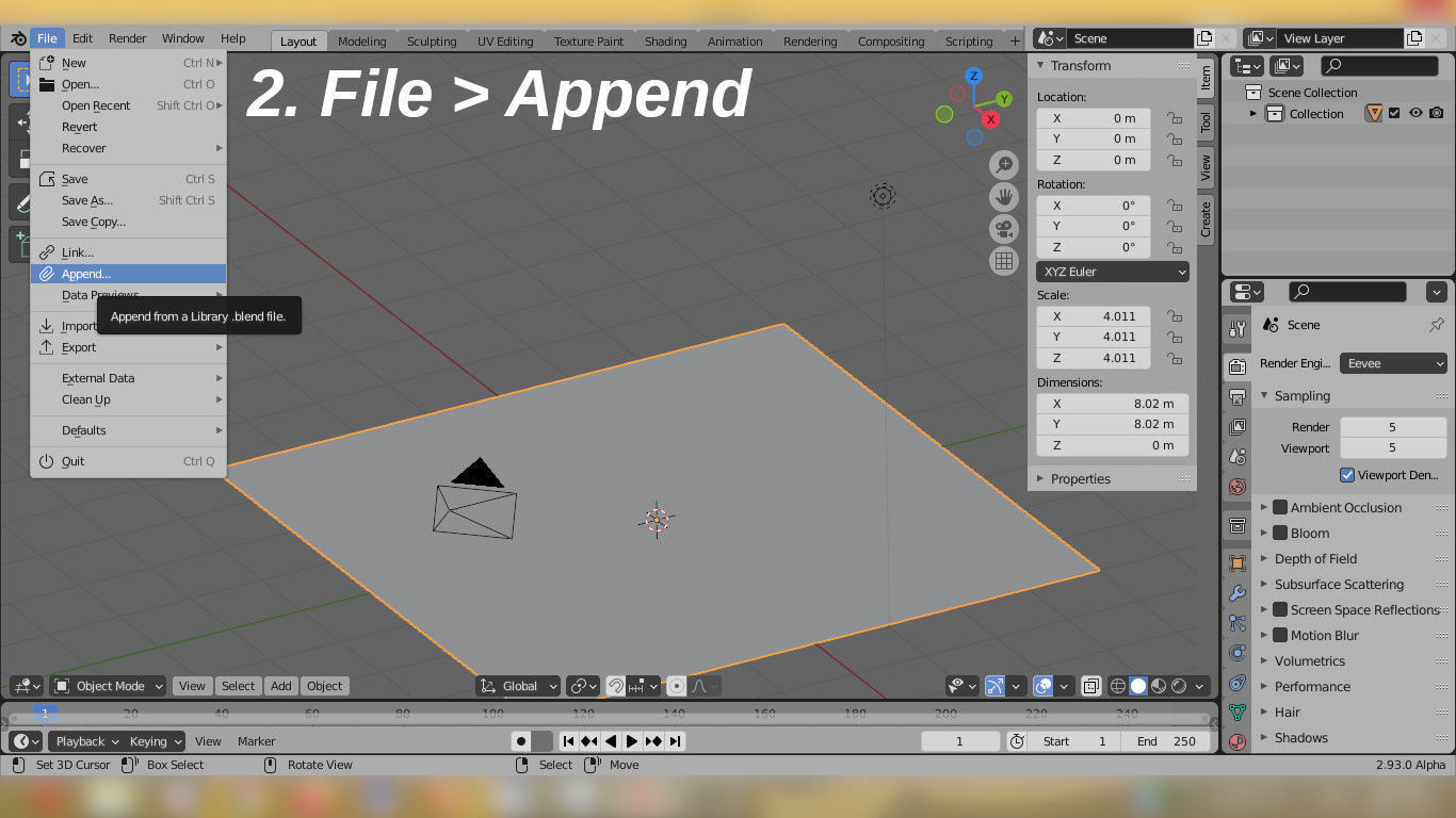 For Anime - Adoration Sparkles - Post Processing Nodegroup 3D model_7