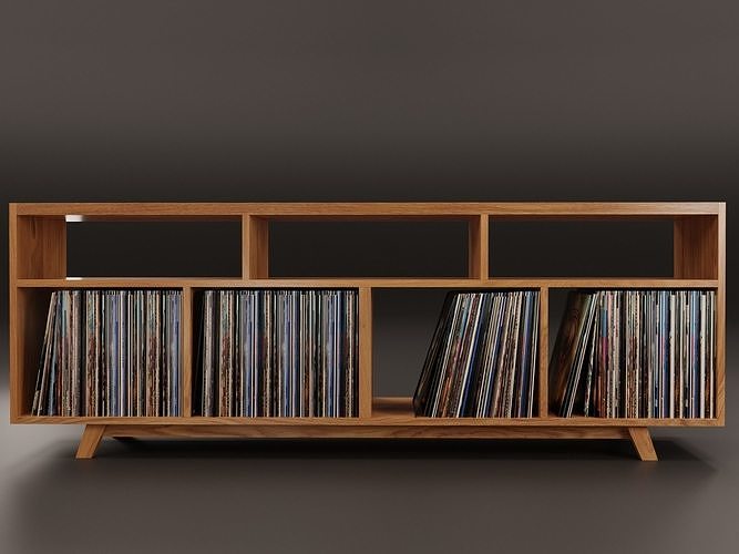 Vinyl Storage No17 3D model 3