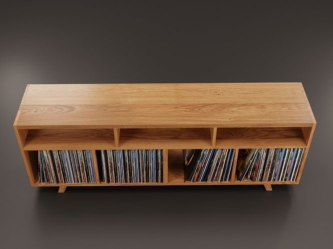 Vinyl Storage No17 3D model 7