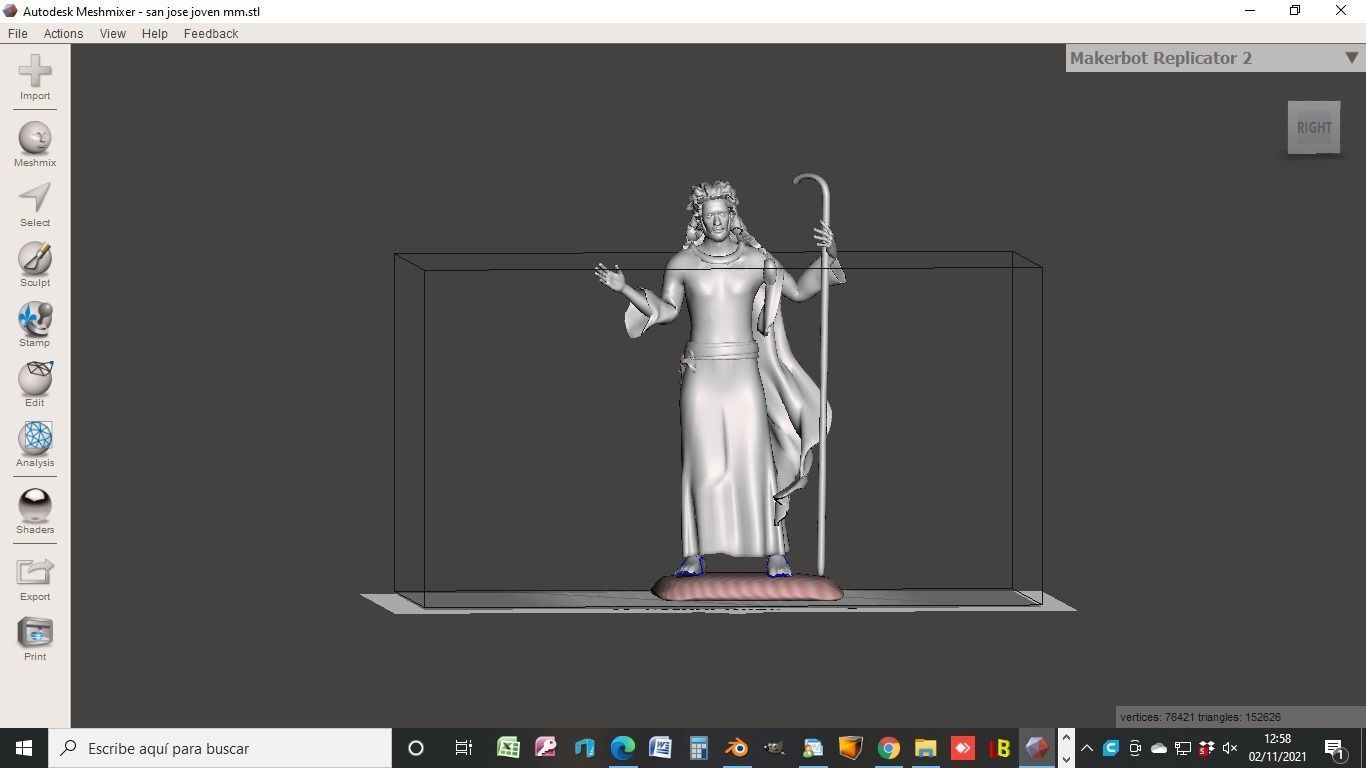 SAN JOSE PARA BELEN JOVEN 3D print model_2