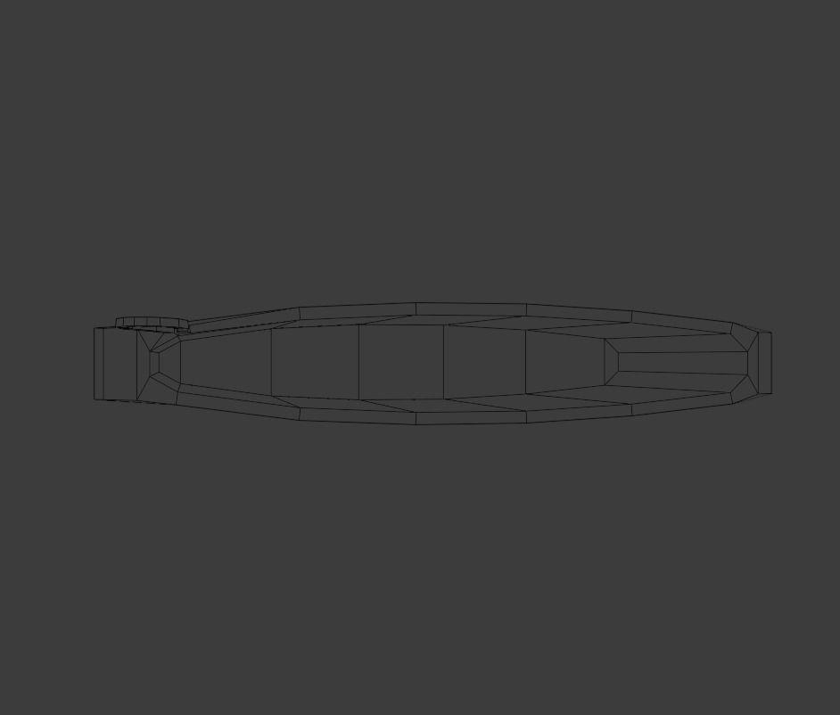 Christmas sock Free low-poly 3D model_6