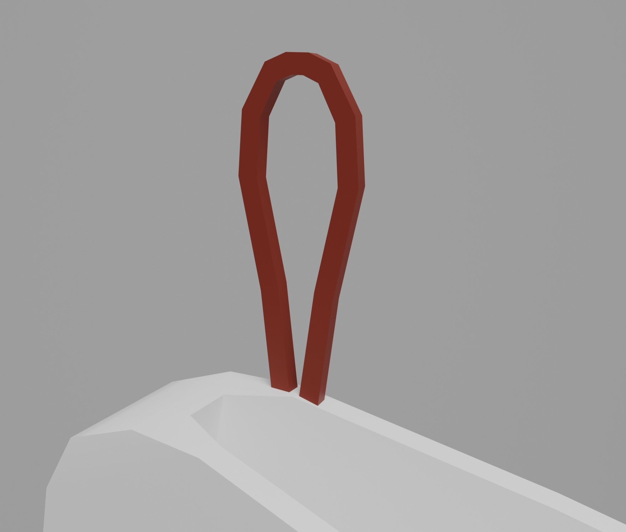 Christmas sock Free low-poly 3D model_9