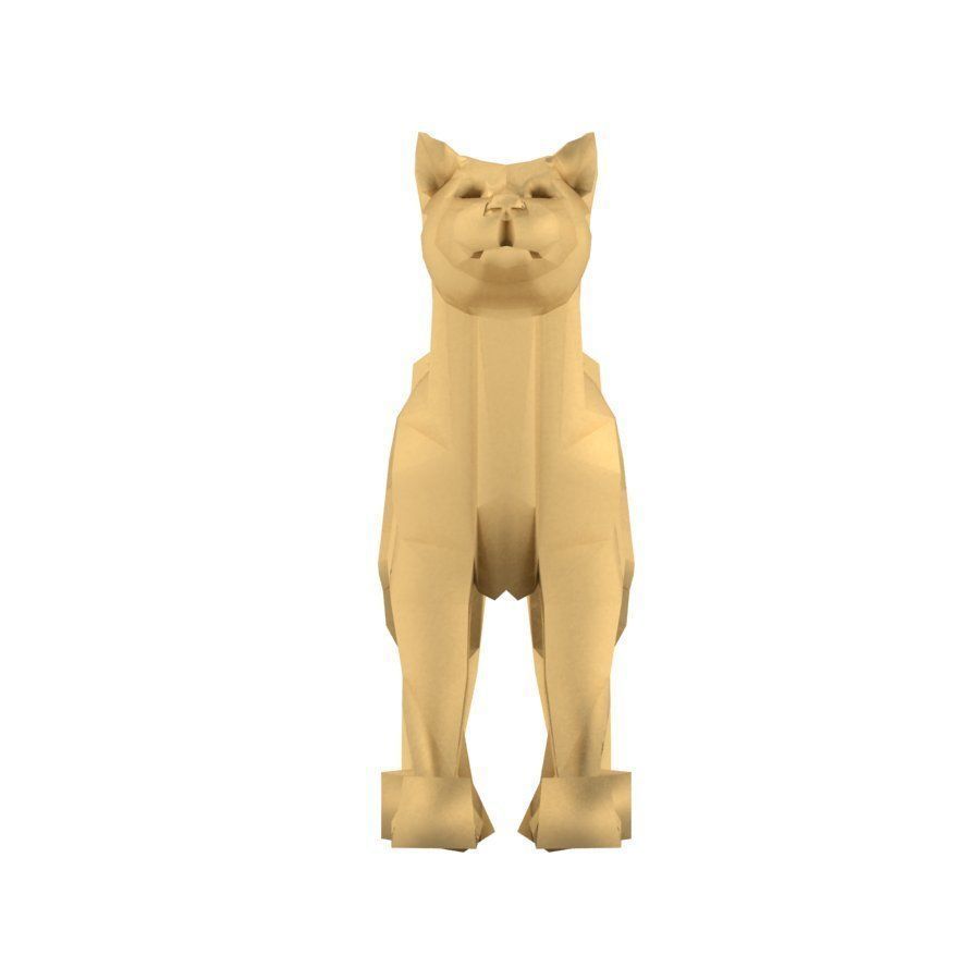 3d-model tiger decorating 3D print model_8