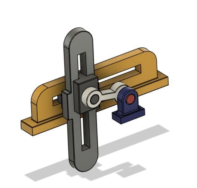Slider Mechanism 3D model_2