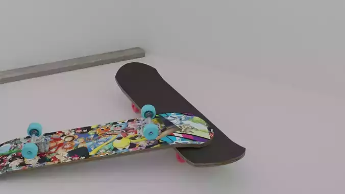 Anime Skateboard