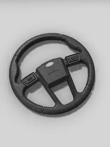 BIG RIG 2021 Peterbilt 579 Steering Wheel Truck  3D print model