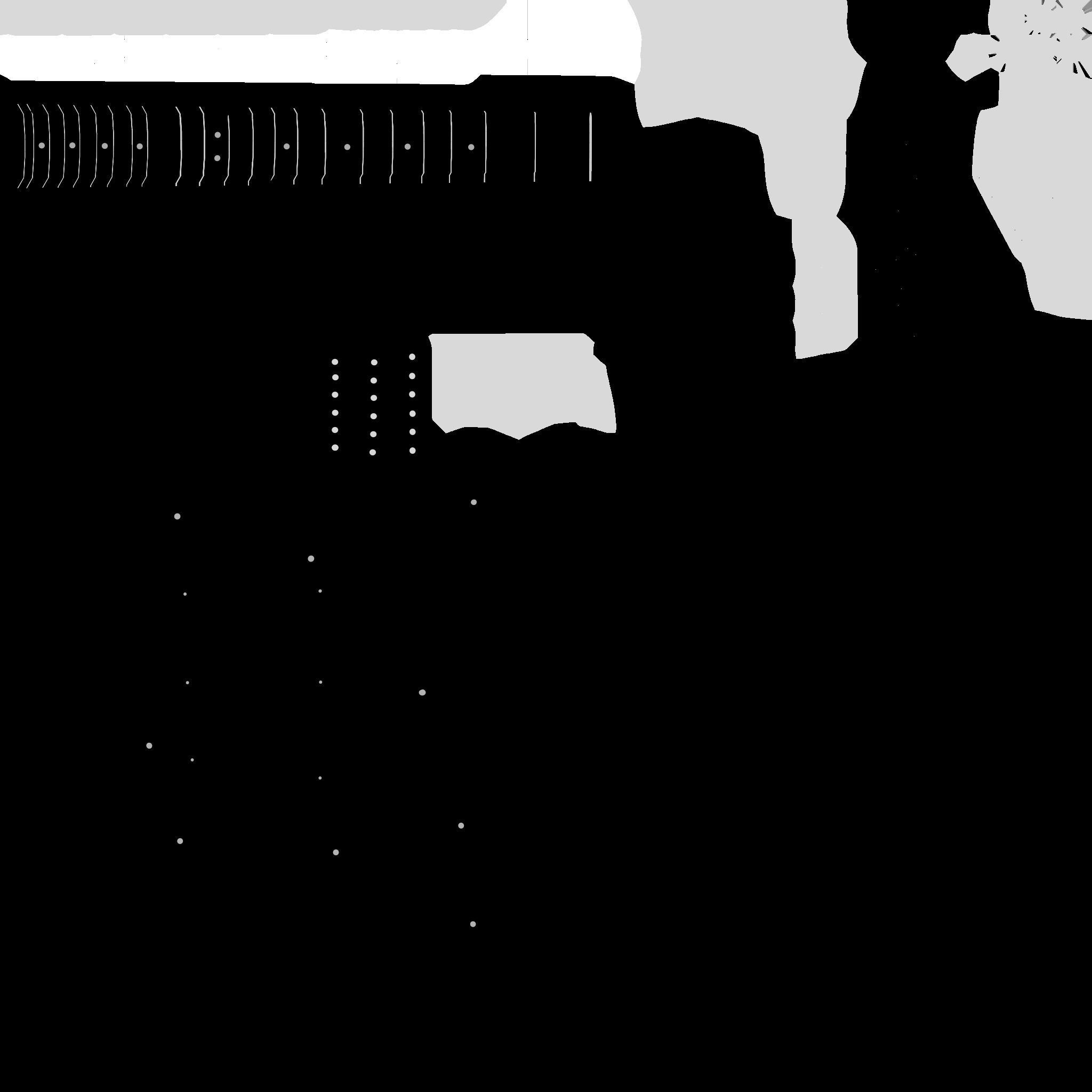 Electric Guitar 02 Black White - Music Instrument Design Low-poly 3D model_16