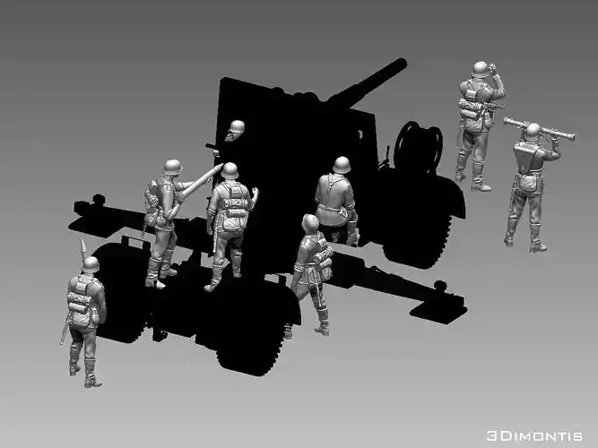 soldiers for Flak 88 