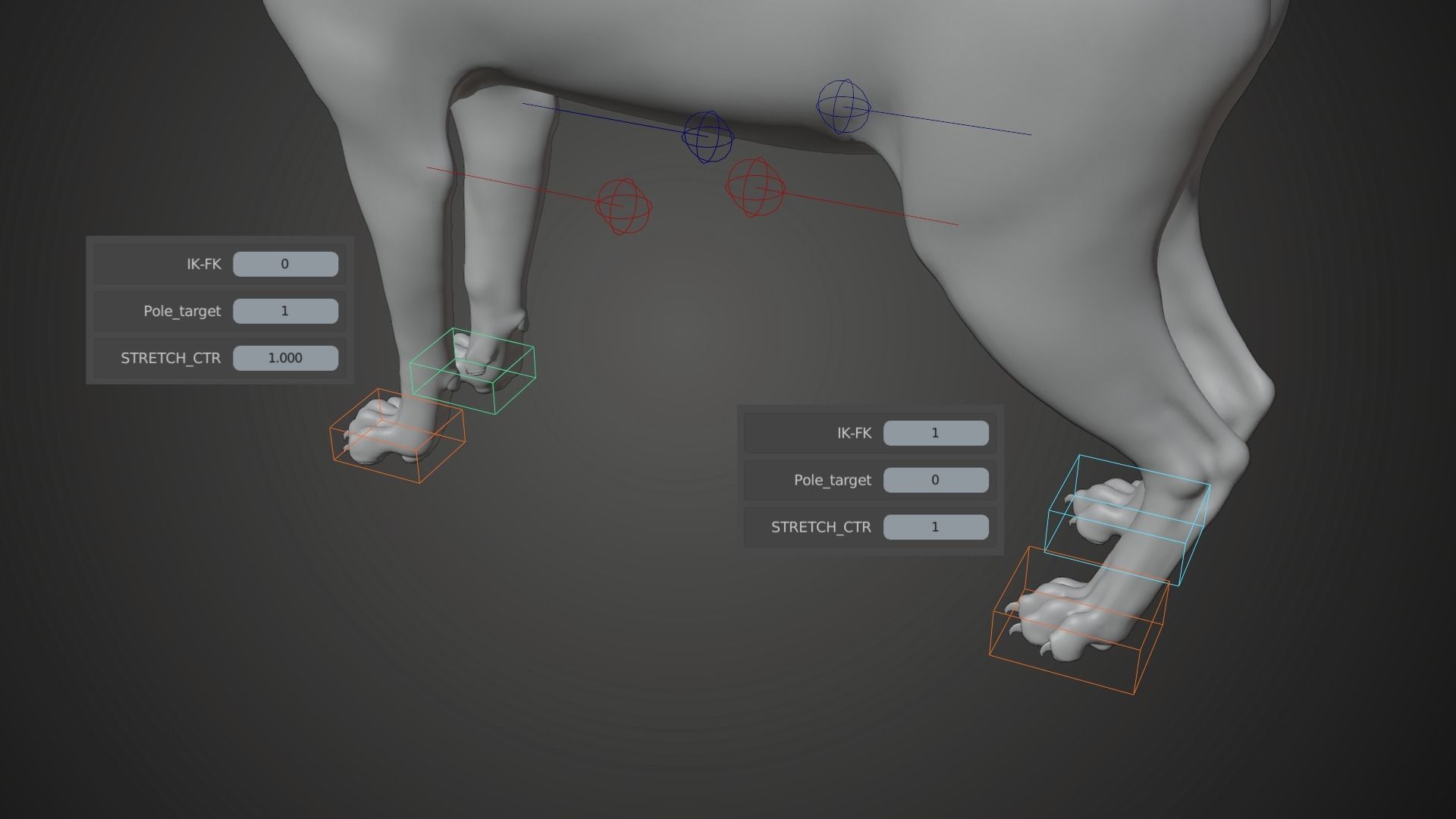 Grey Cat Animated  VFX Grace 3D model_17