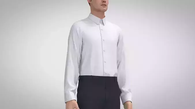 Dress Shirt 3D model