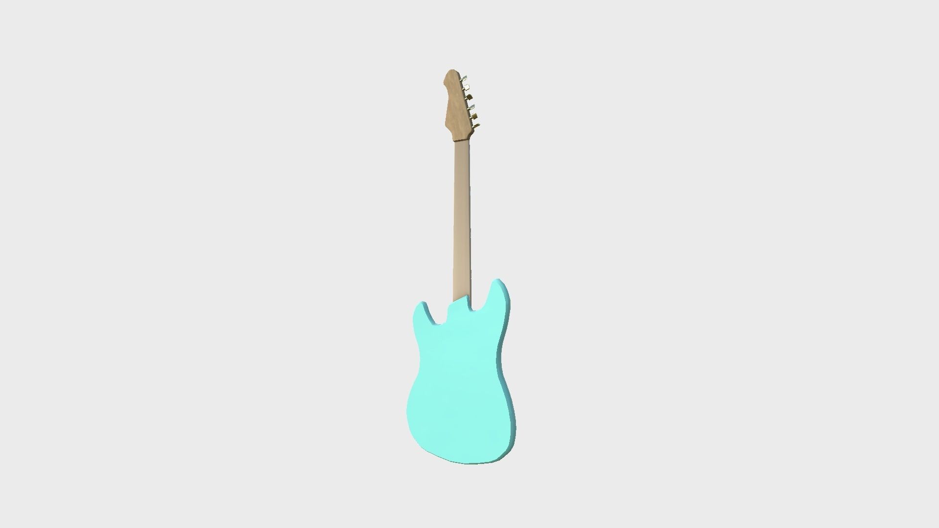 Electric Guitars 08 Colors - Music Instrument Design 3D Model Collection_33