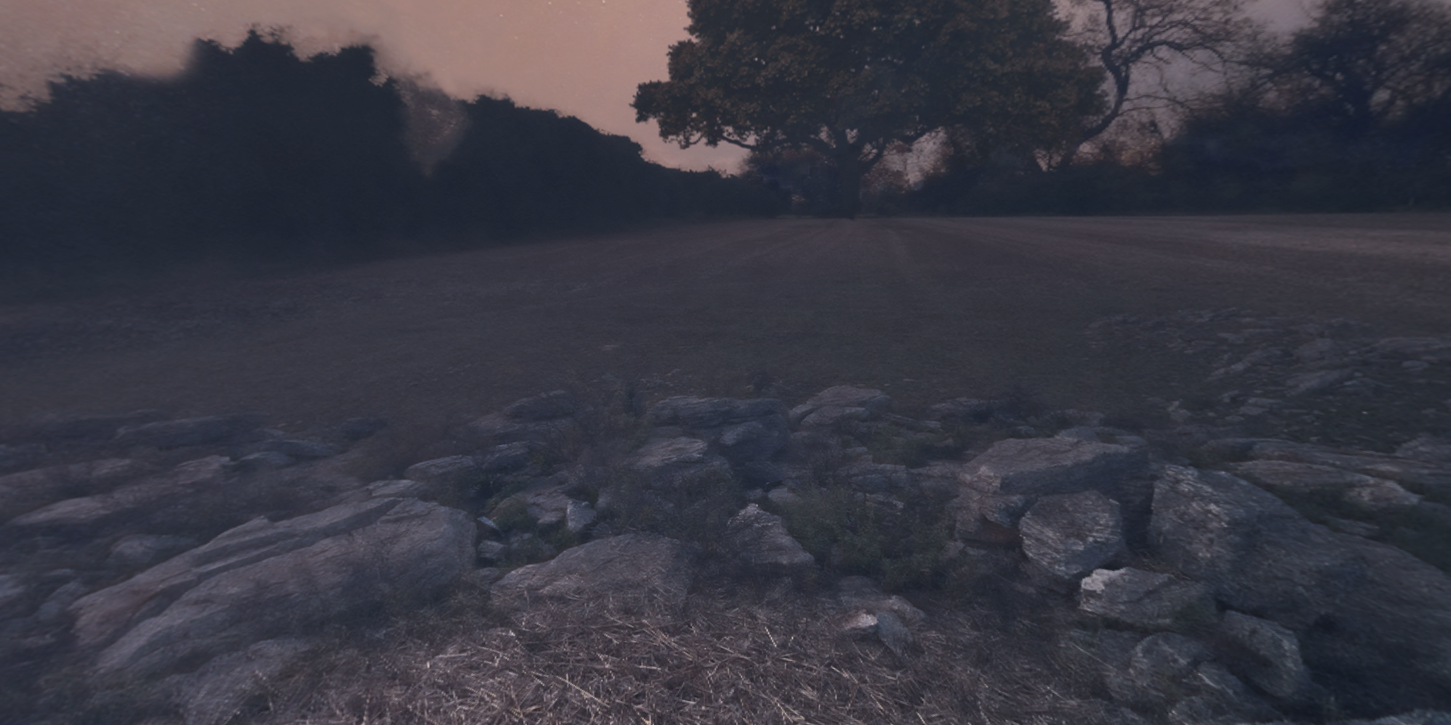 Space Land - HDRI Panoramic Sky - 360 landscape Low-poly 3D model_4