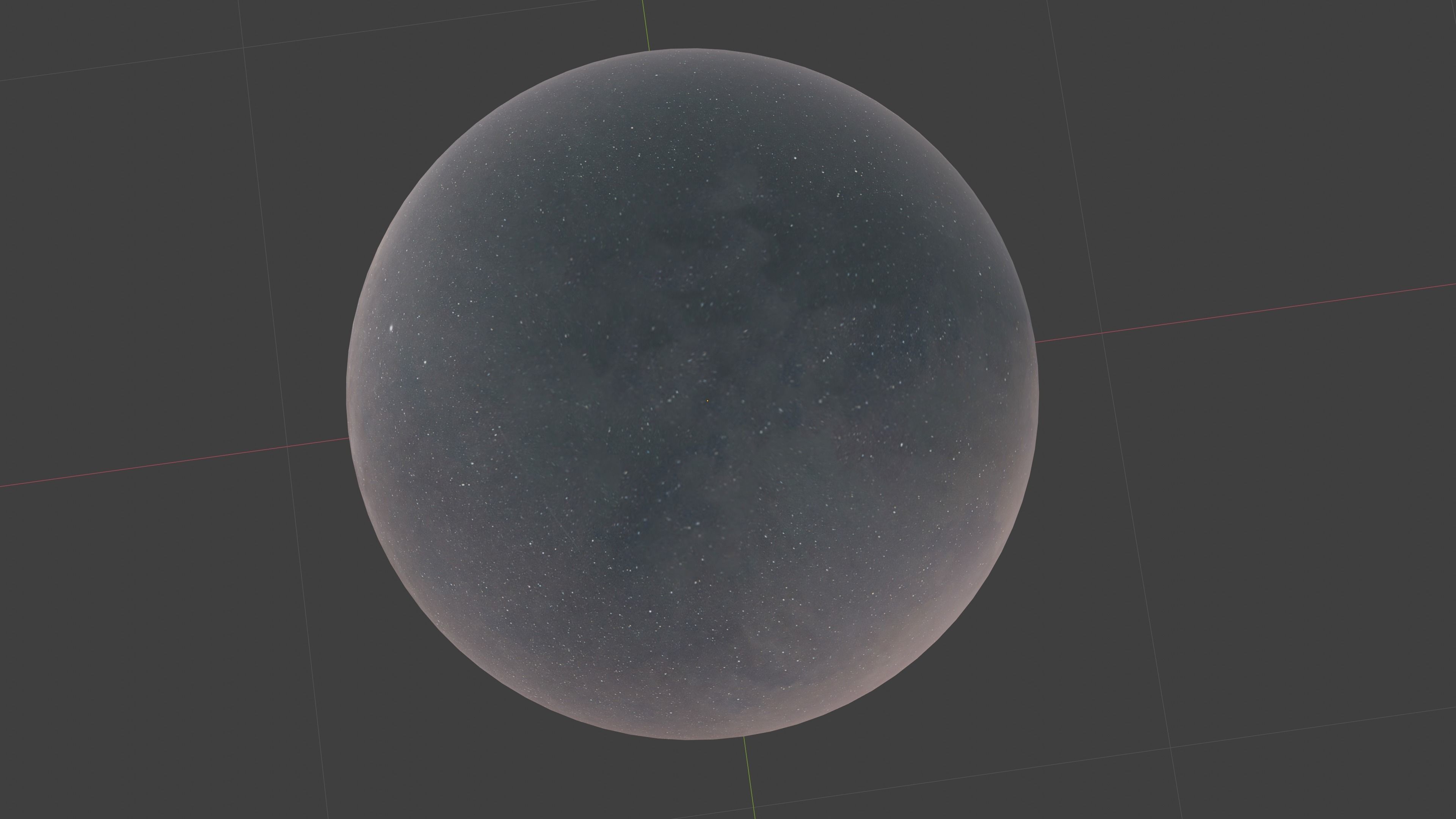 Space Land - HDRI Panoramic Sky - 360 landscape Low-poly 3D model_15