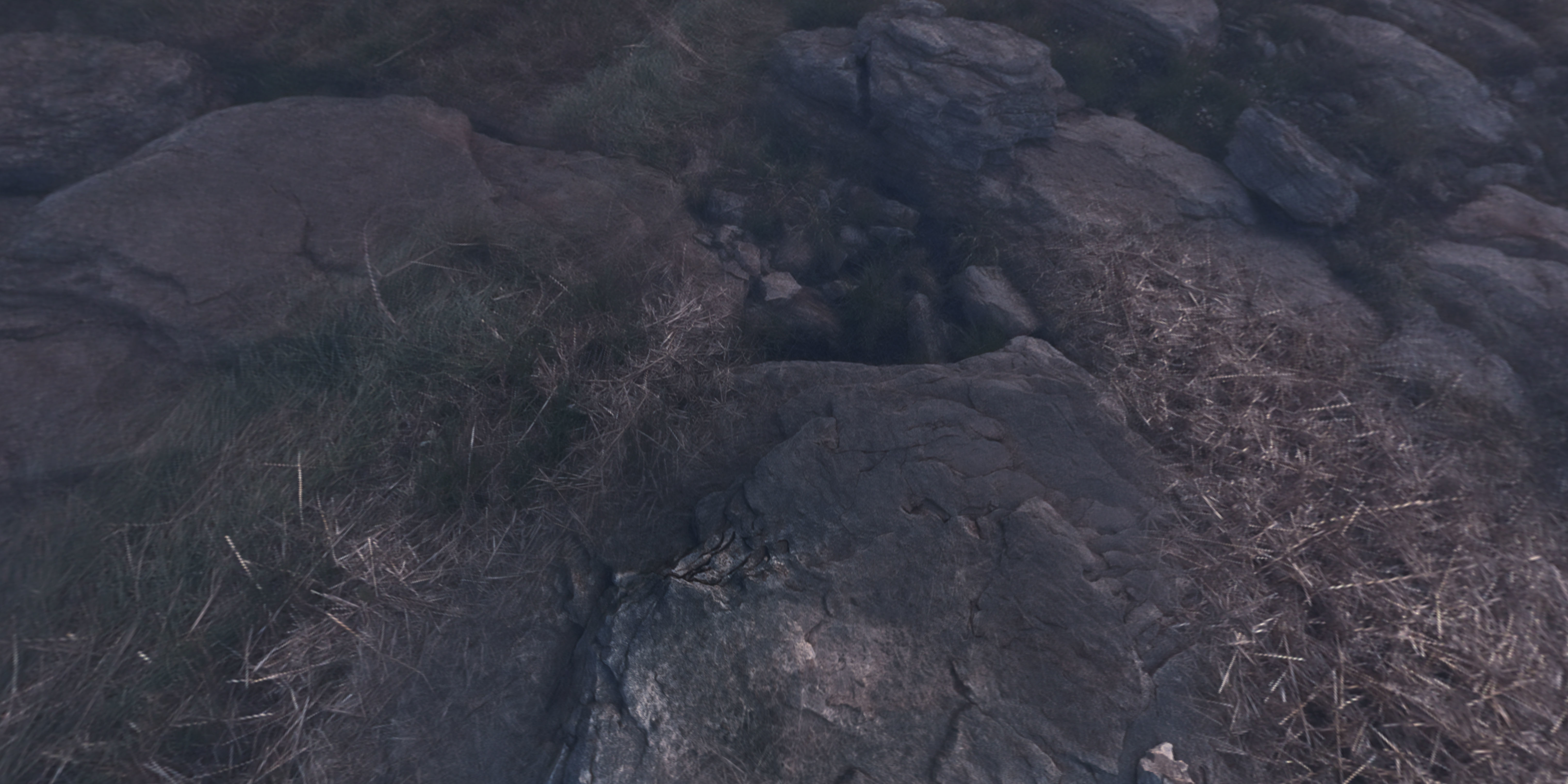 Space Land - HDRI Panoramic Sky - 360 landscape Low-poly 3D model_12