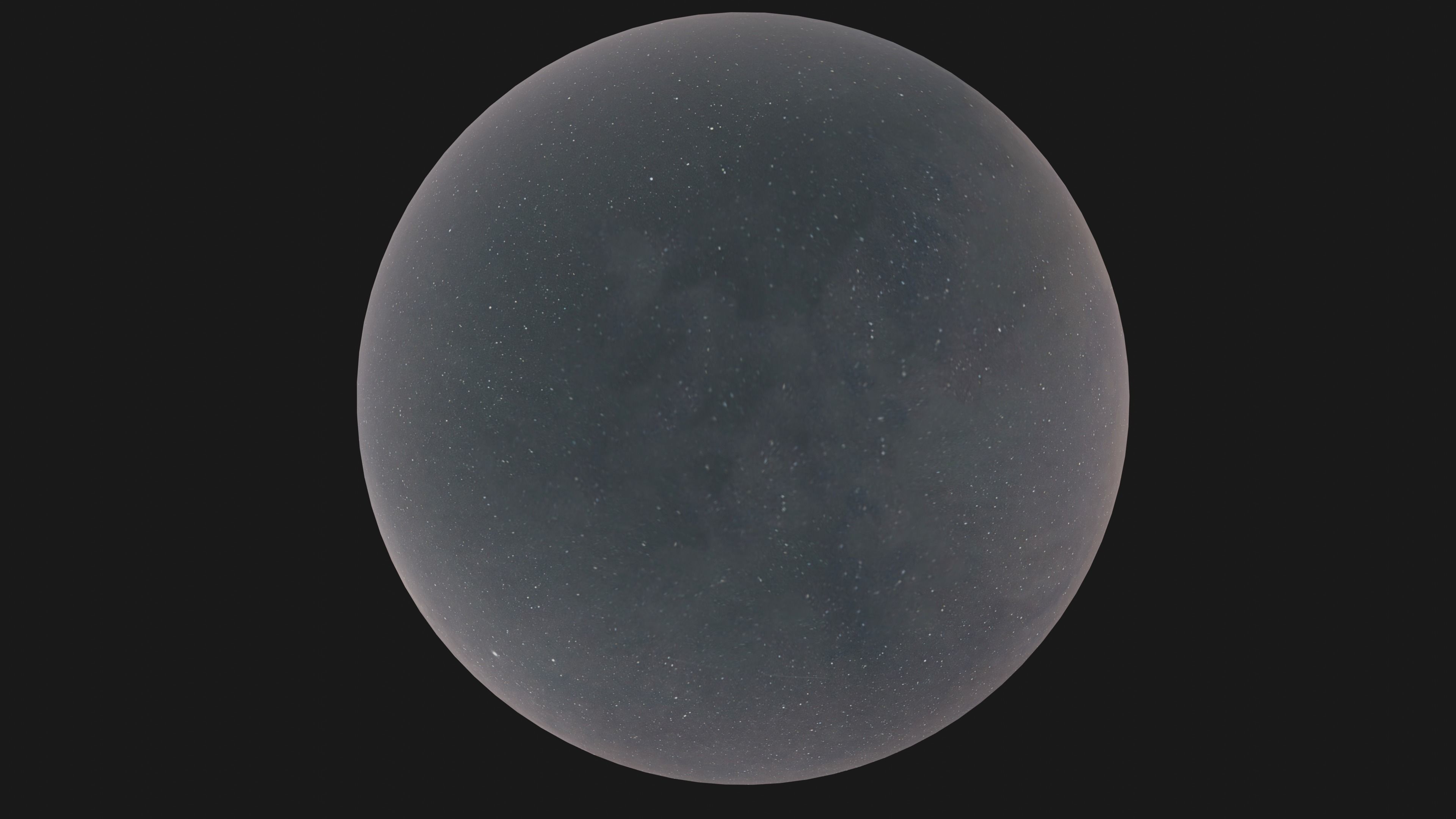 Space Land - HDRI Panoramic Sky - 360 landscape Low-poly 3D model_19