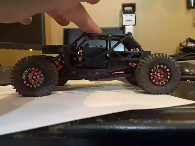 24 scale Rock Crawler Bouncer Chassis  3D print model