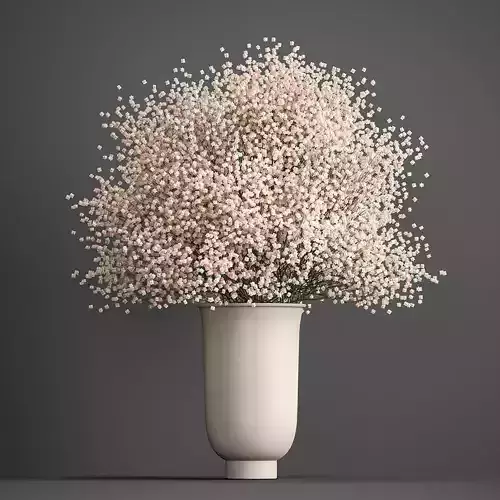 Decorative Bouquet of flowers in a vase for decor and design 201