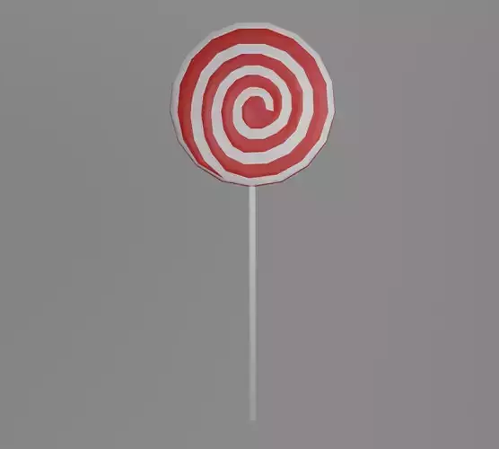 Lollipop on stick