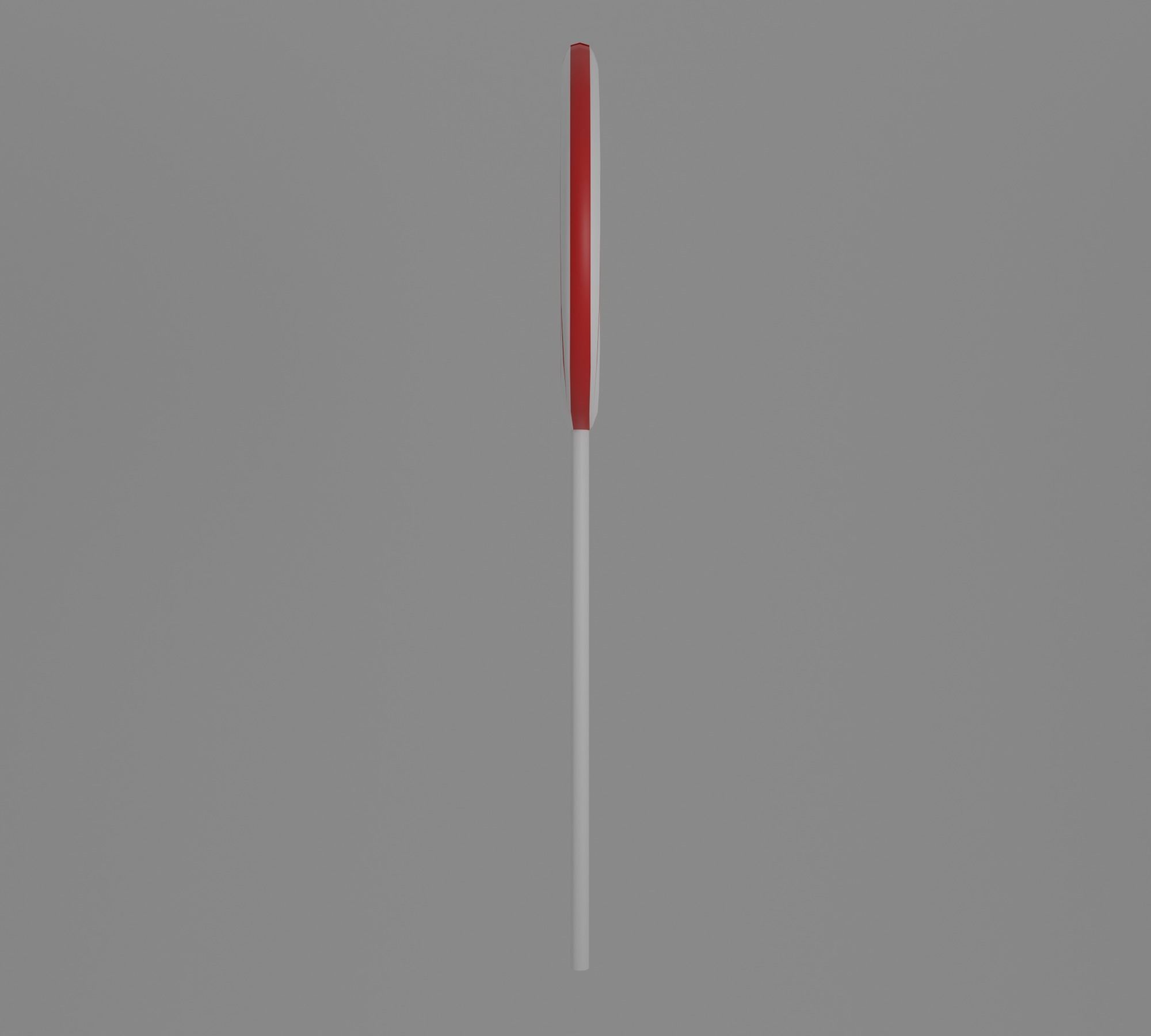 Lollipop on stick Low-poly 3D model_3