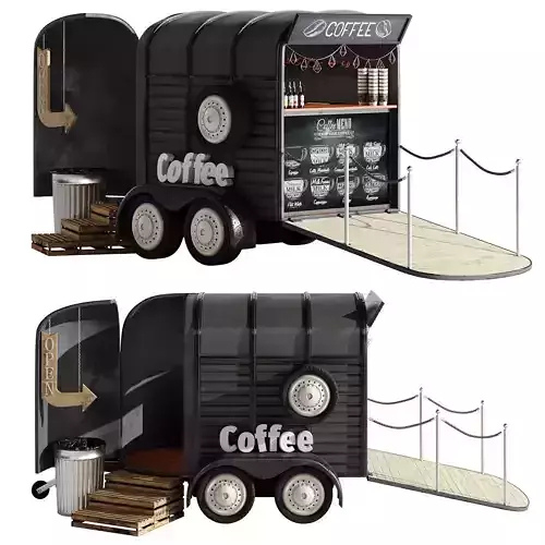 Coffee truck set 3