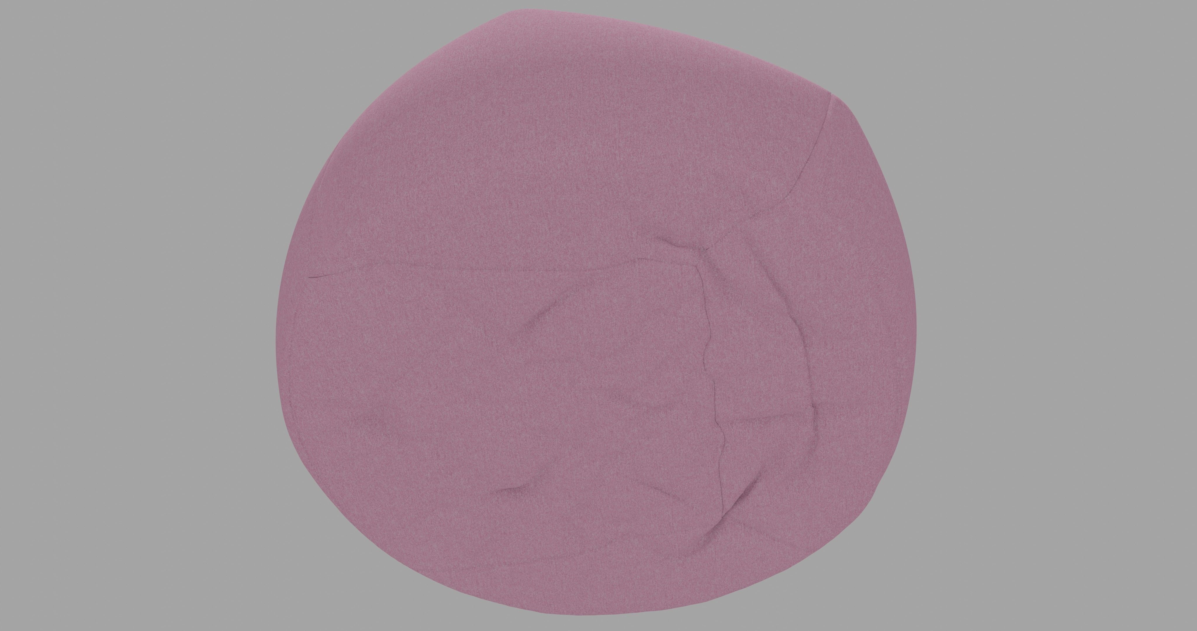 Beanbag bean bag chair 3D model_9