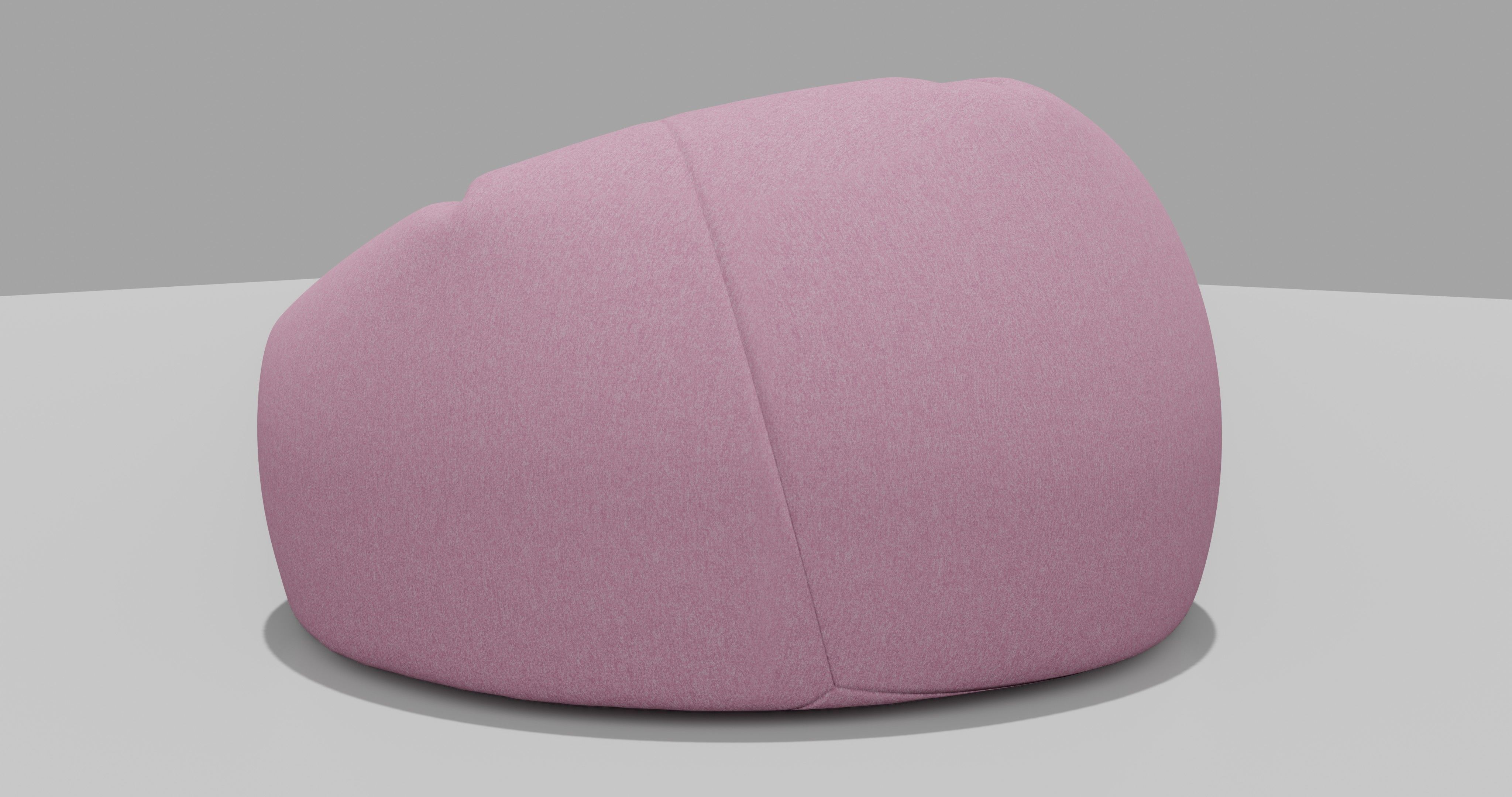 Beanbag bean bag chair 3D model_5