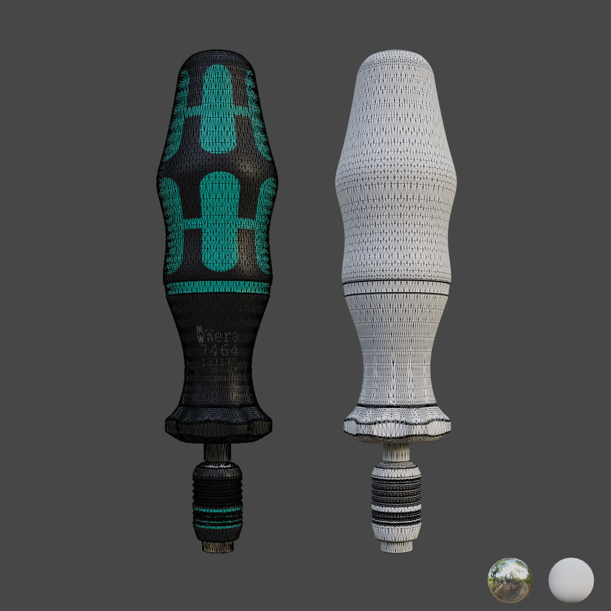 Screwdriver 3d model 3D model_3