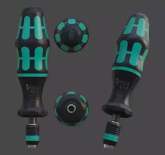 Screwdriver 3d model 3D model