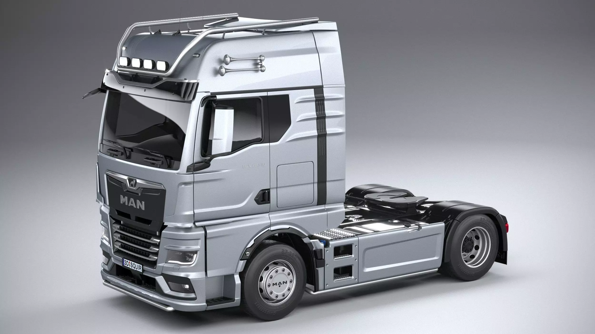 Man TGX 2021 3D model
