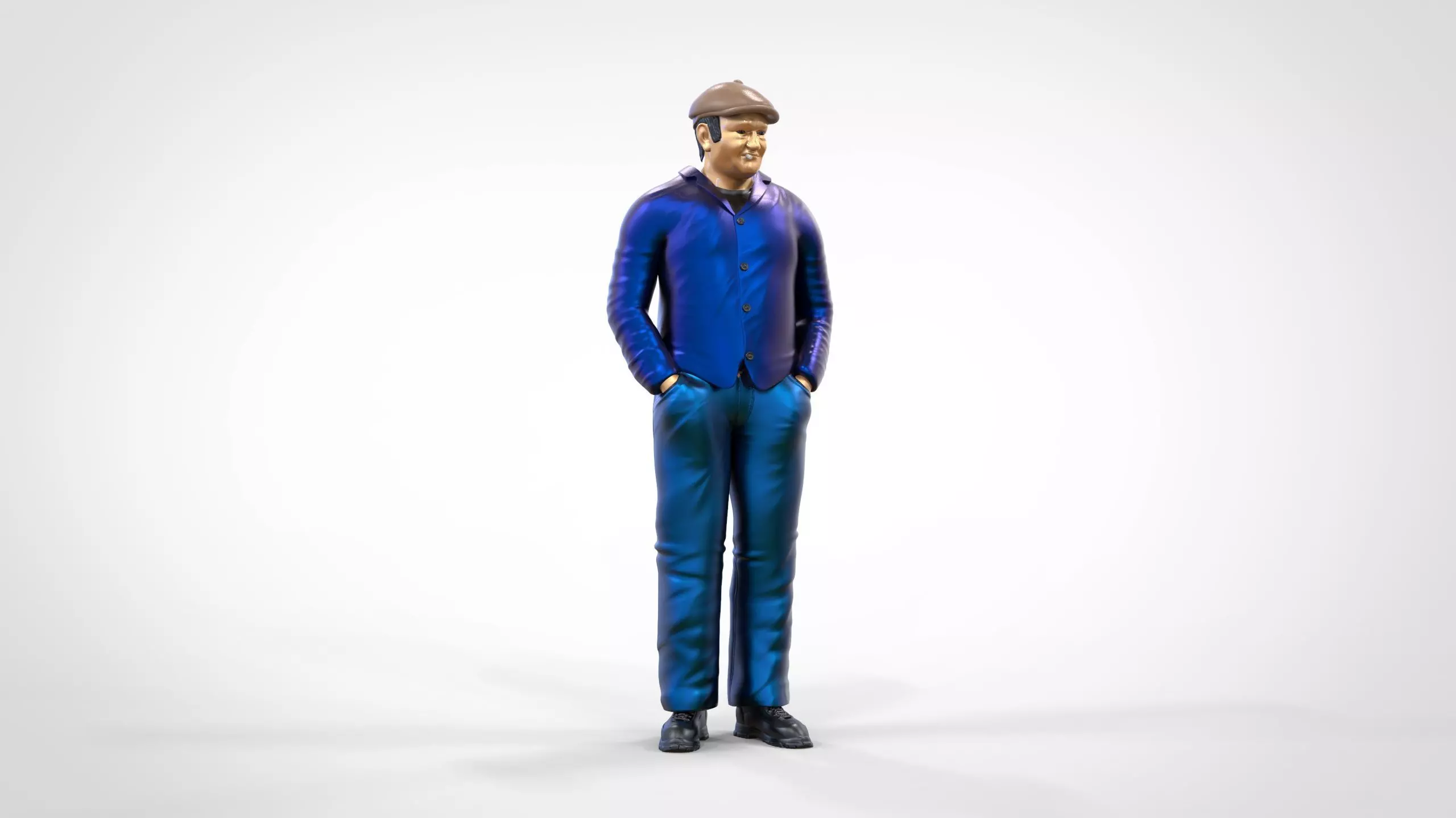 Frederick Travis Dibnah - fred - backstreet mechanic 3D print model