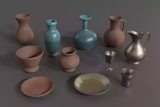 Medieval Tableware