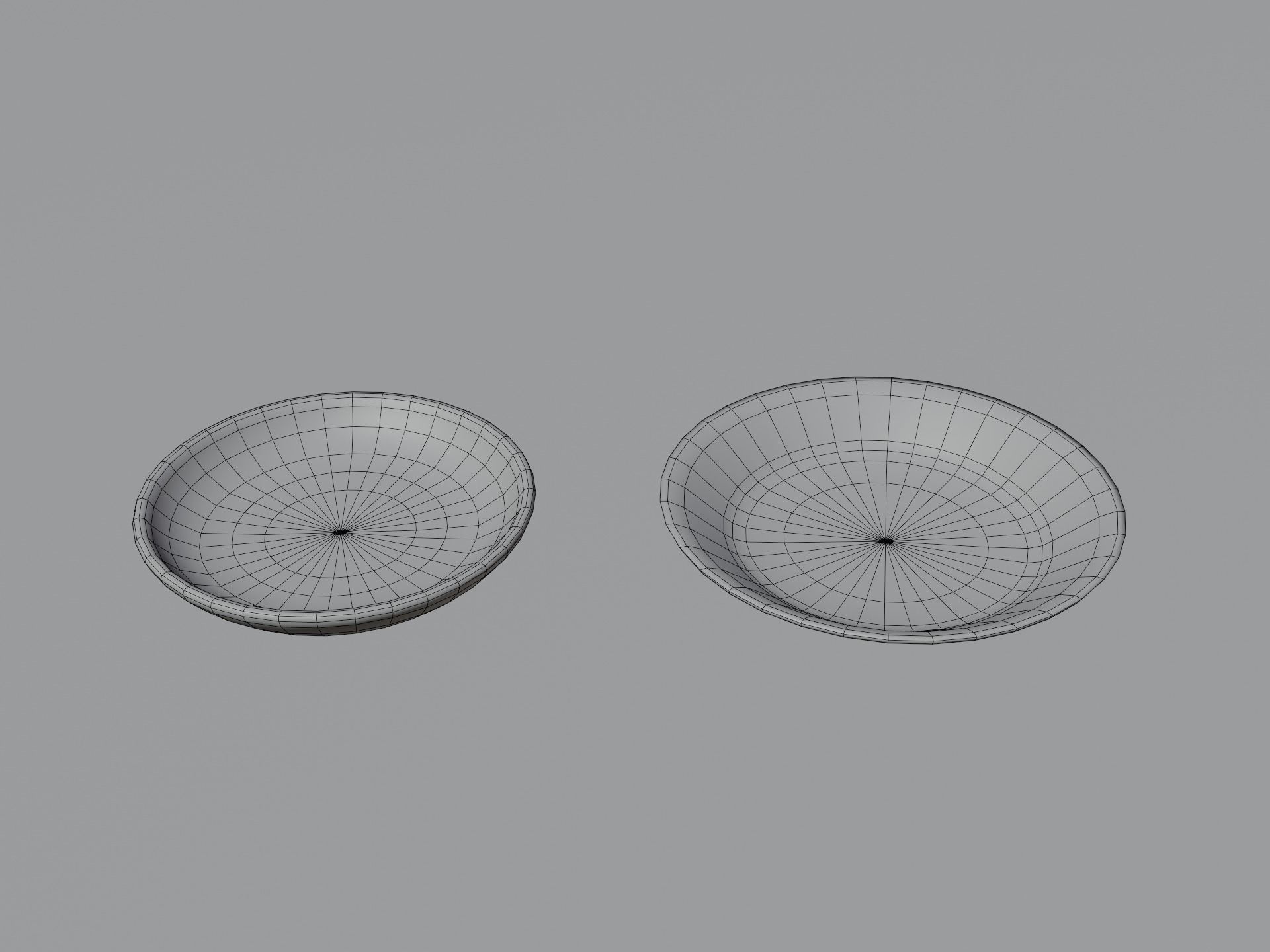 Medieval Tableware Low-poly 3D model_13