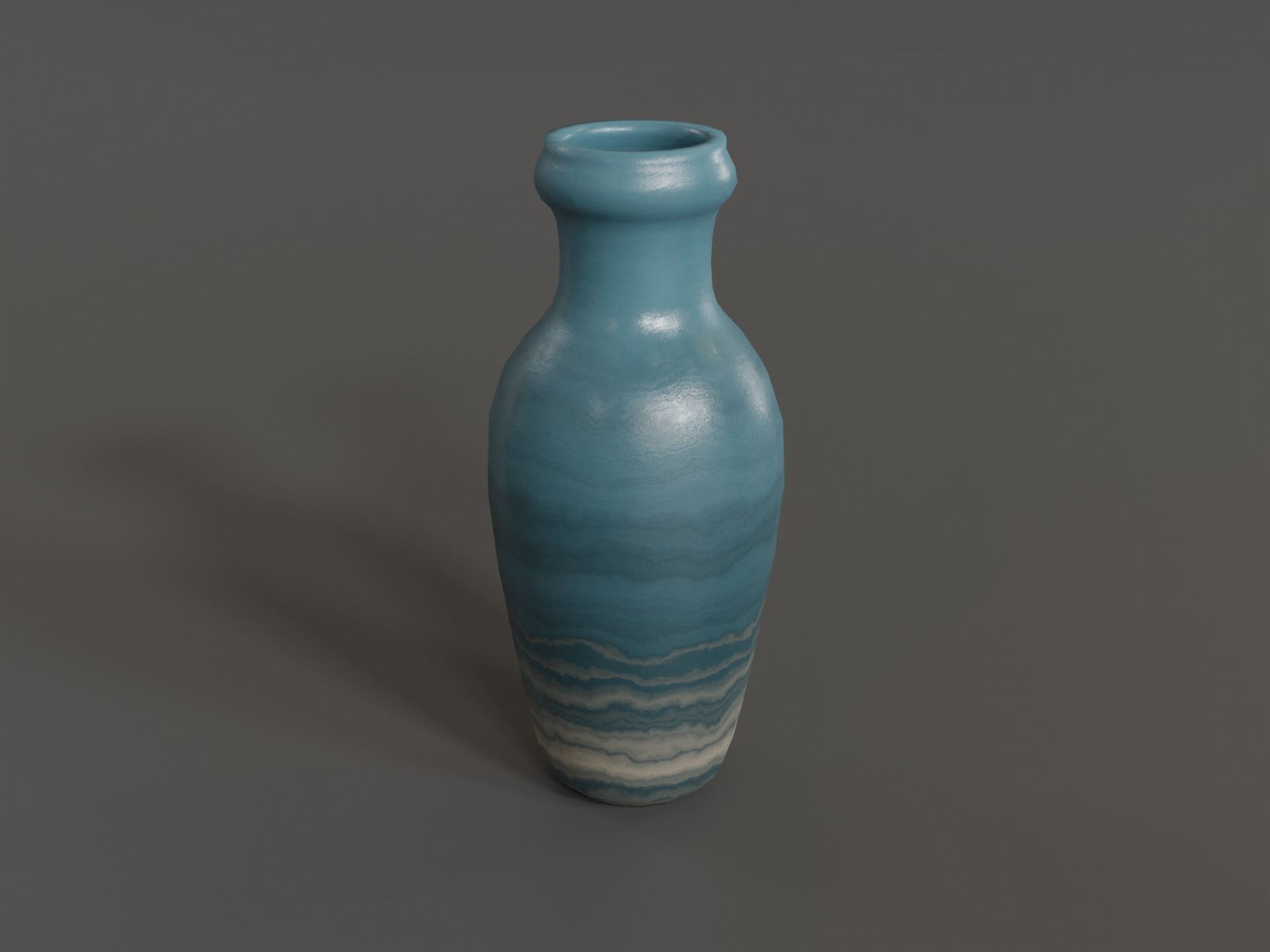 Medieval Tableware Low-poly 3D model_5