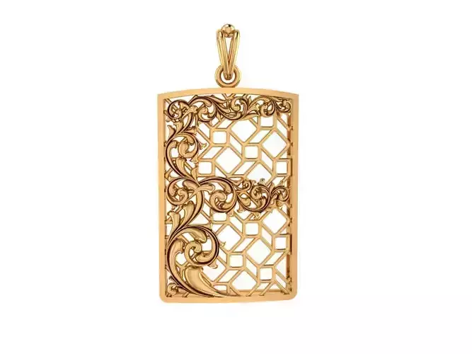 Carving Pendant  3D print model