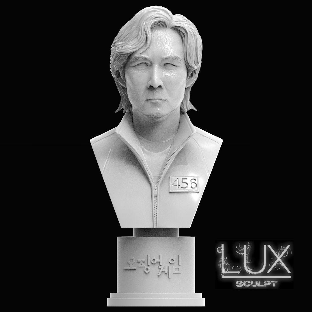 Seung Gi-Hun by Lee Jung-Jae from Squid Game 3D print model_1