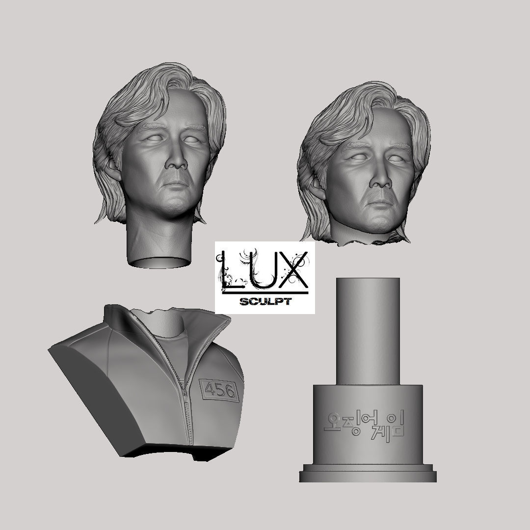 Seung Gi-Hun by Lee Jung-Jae from Squid Game 3D print model_41