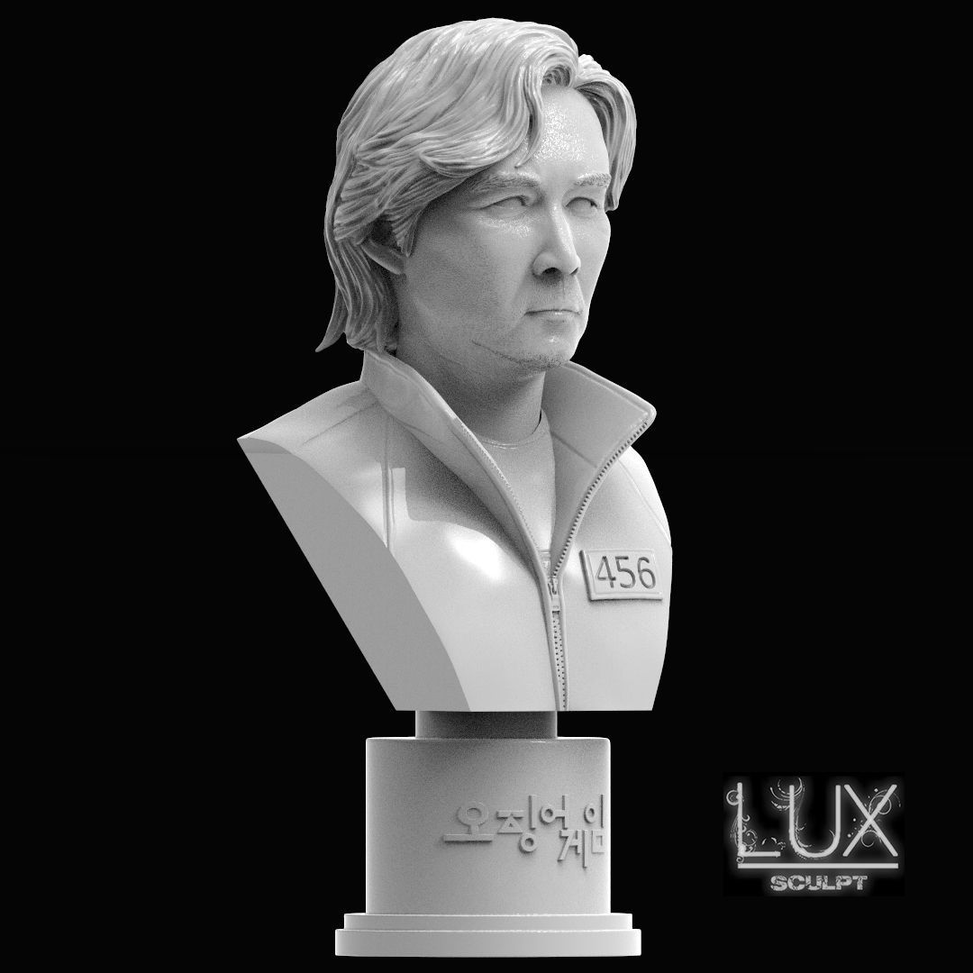 Seung Gi-Hun by Lee Jung-Jae from Squid Game 3D print model_12
