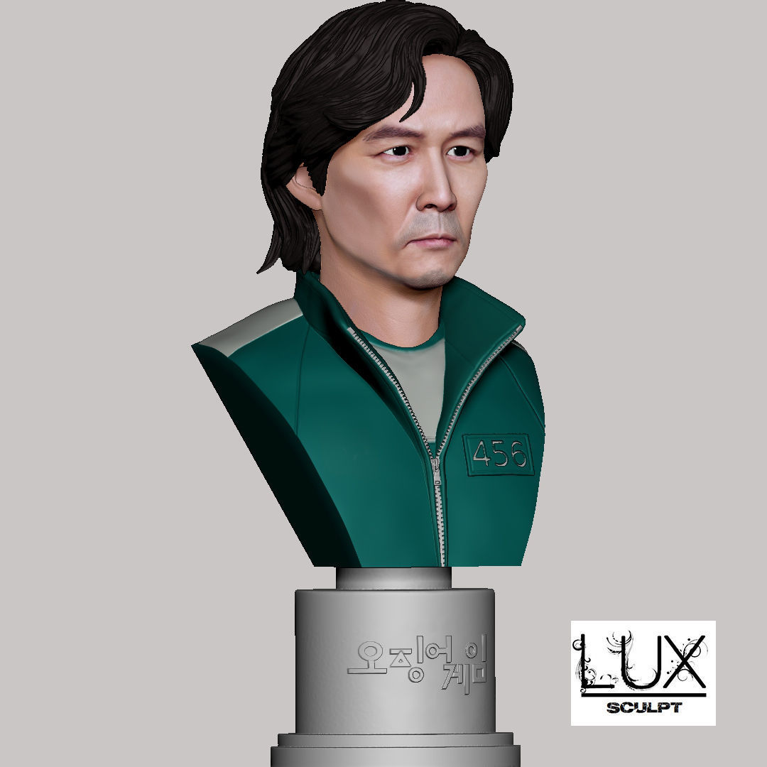 Seung Gi-Hun by Lee Jung-Jae from Squid Game 3D print model_13