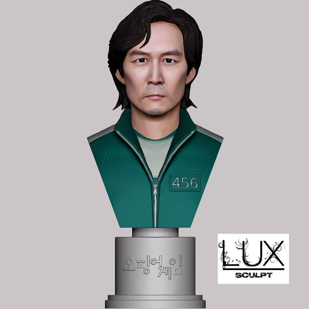 Seung Gi-Hun by Lee Jung-Jae from Squid Game 3D print model_0