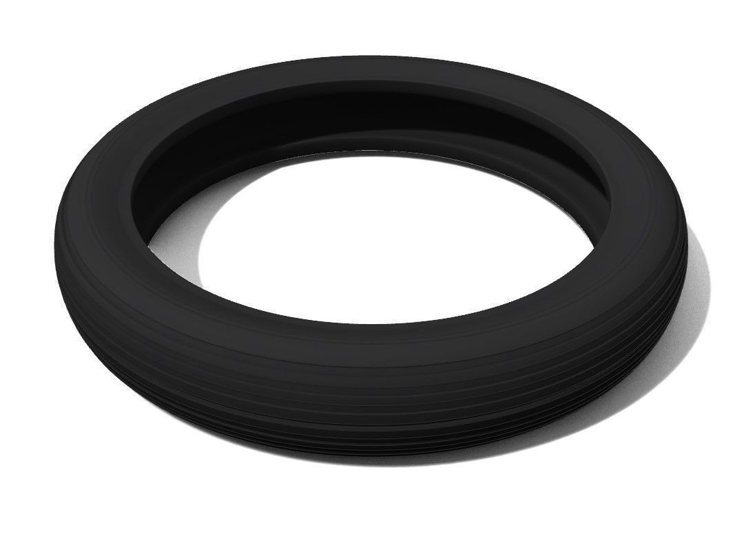 1 10th Scale 3D printable motorcycle tire - FRONT 3D print model 3D print model_1