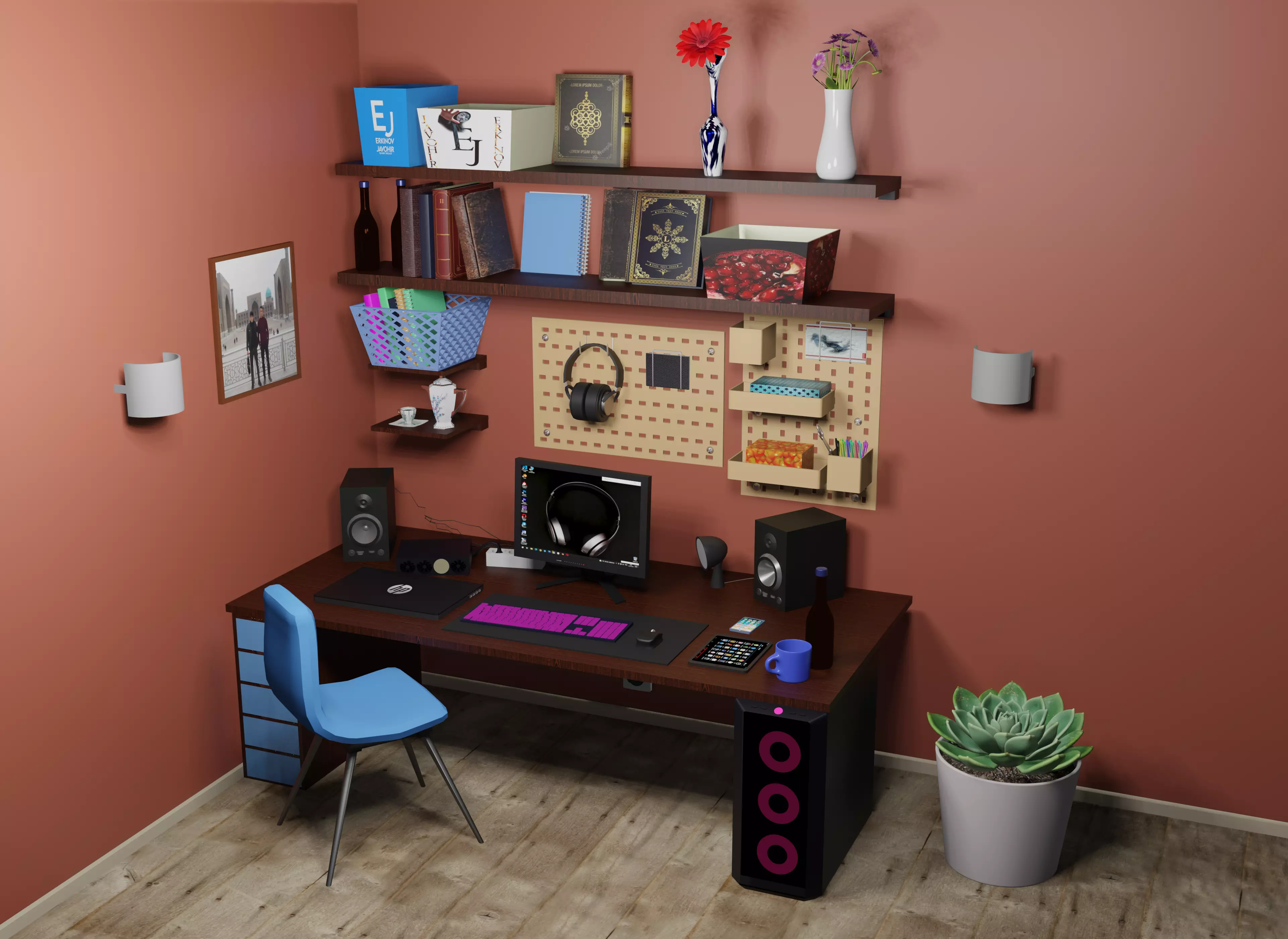interier room 3D model