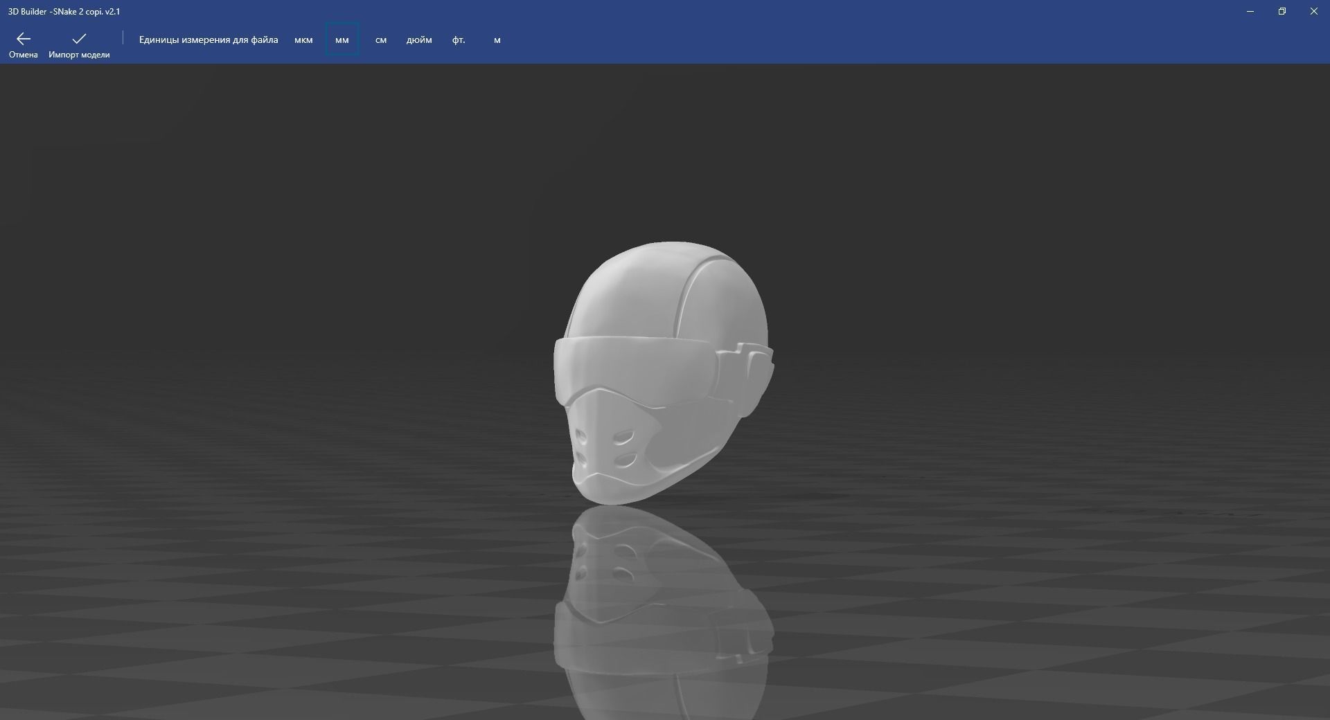 toy snake eyes  3D print model_2