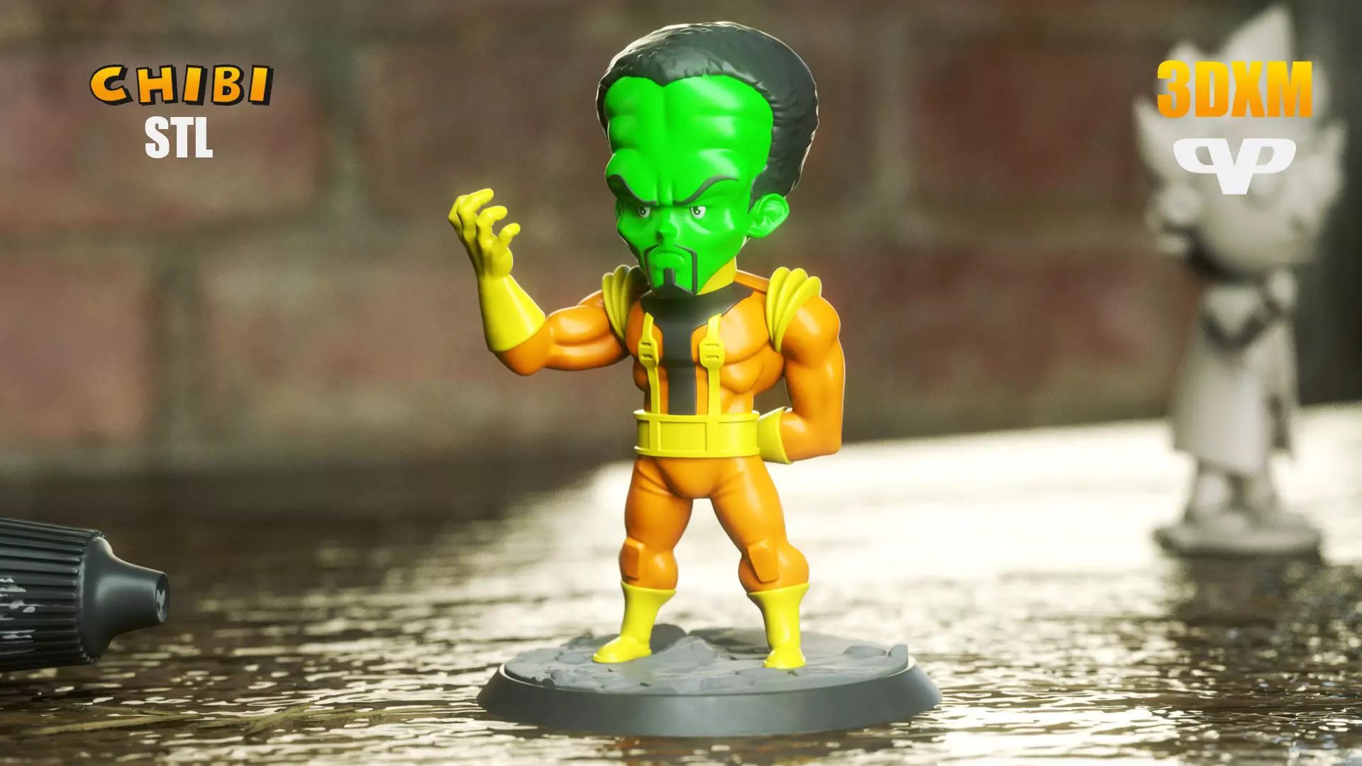 Marvel United The Leader Samuel Sterns Chibi for 3D Printing STL 3D print model_0