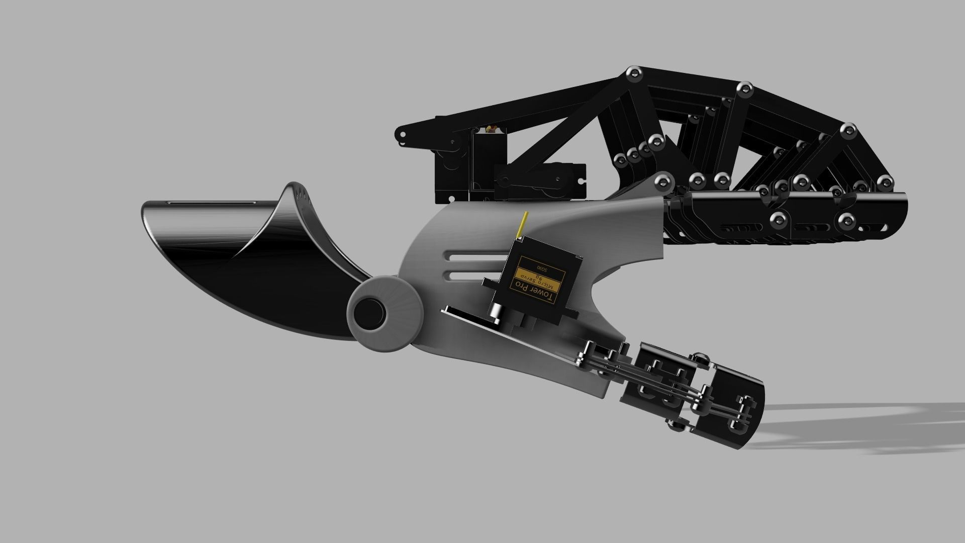 Prosthetic hand 3D model_5