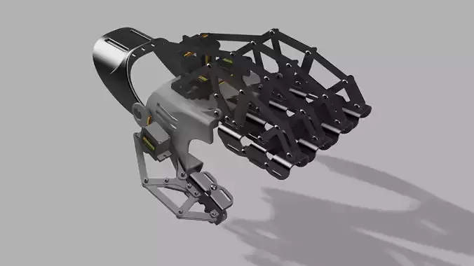Prosthetic hand  3D model