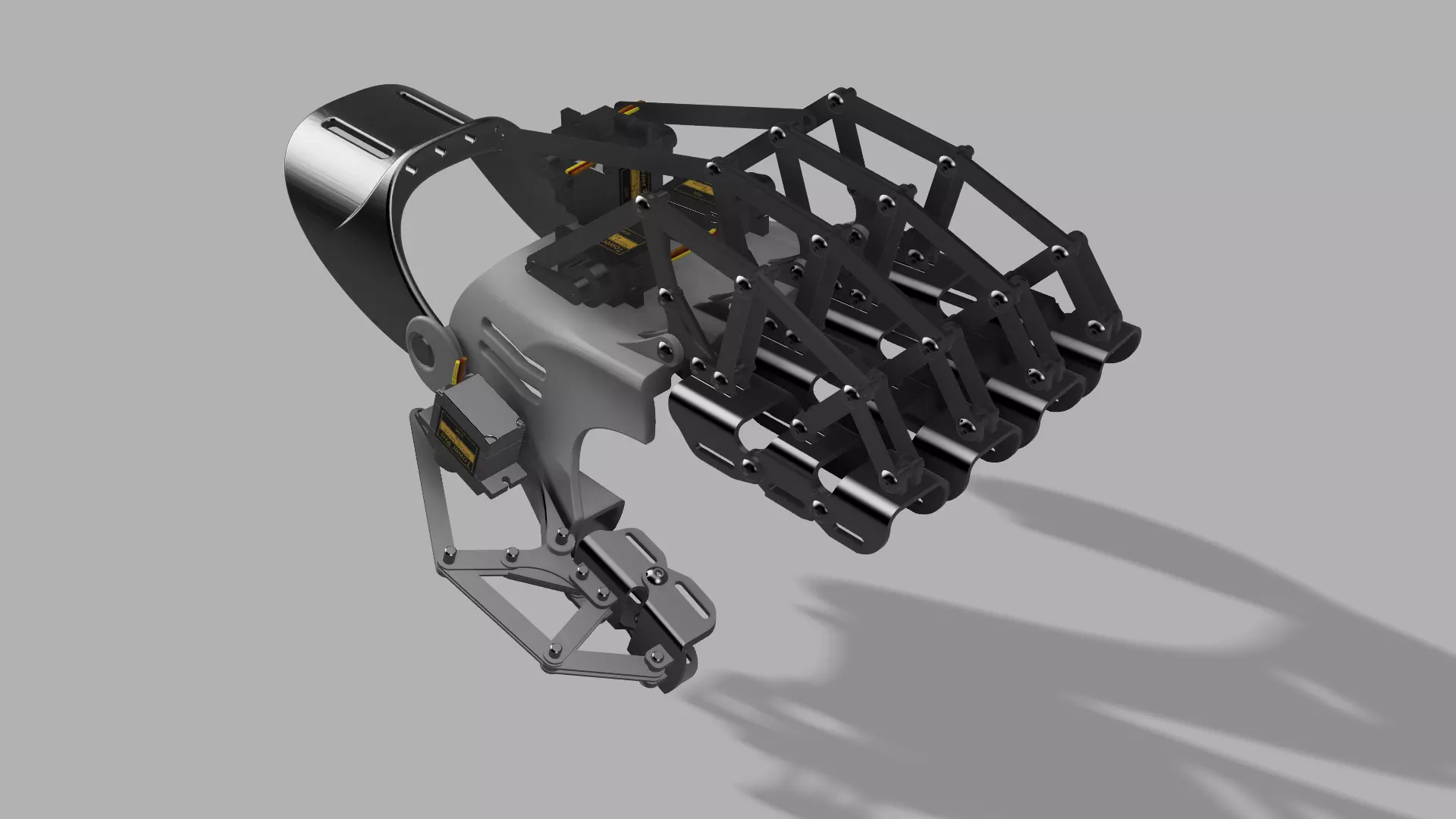 Prosthetic hand 3D model_0
