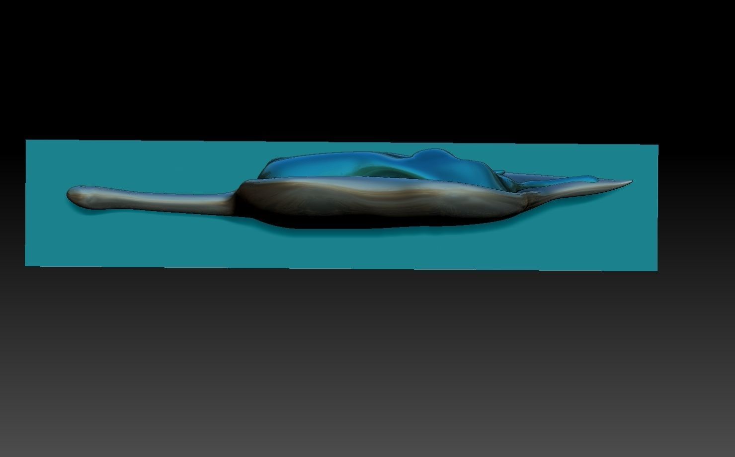 The elephant inside the snake 3D print model_5